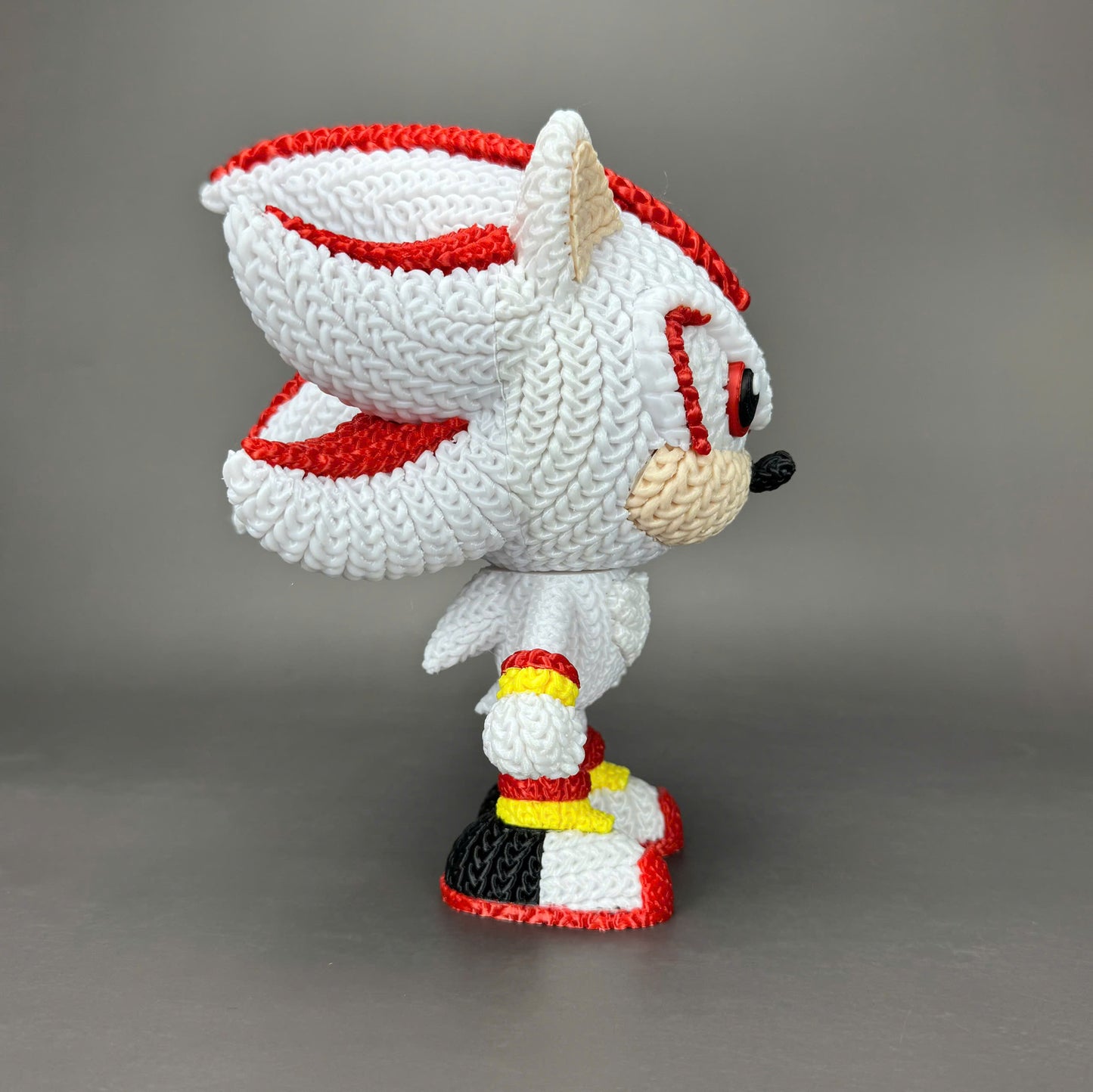 Sonic & Friends- 3D Printed Knitted Design Figures- Unique Display Fan Art Collectibles
