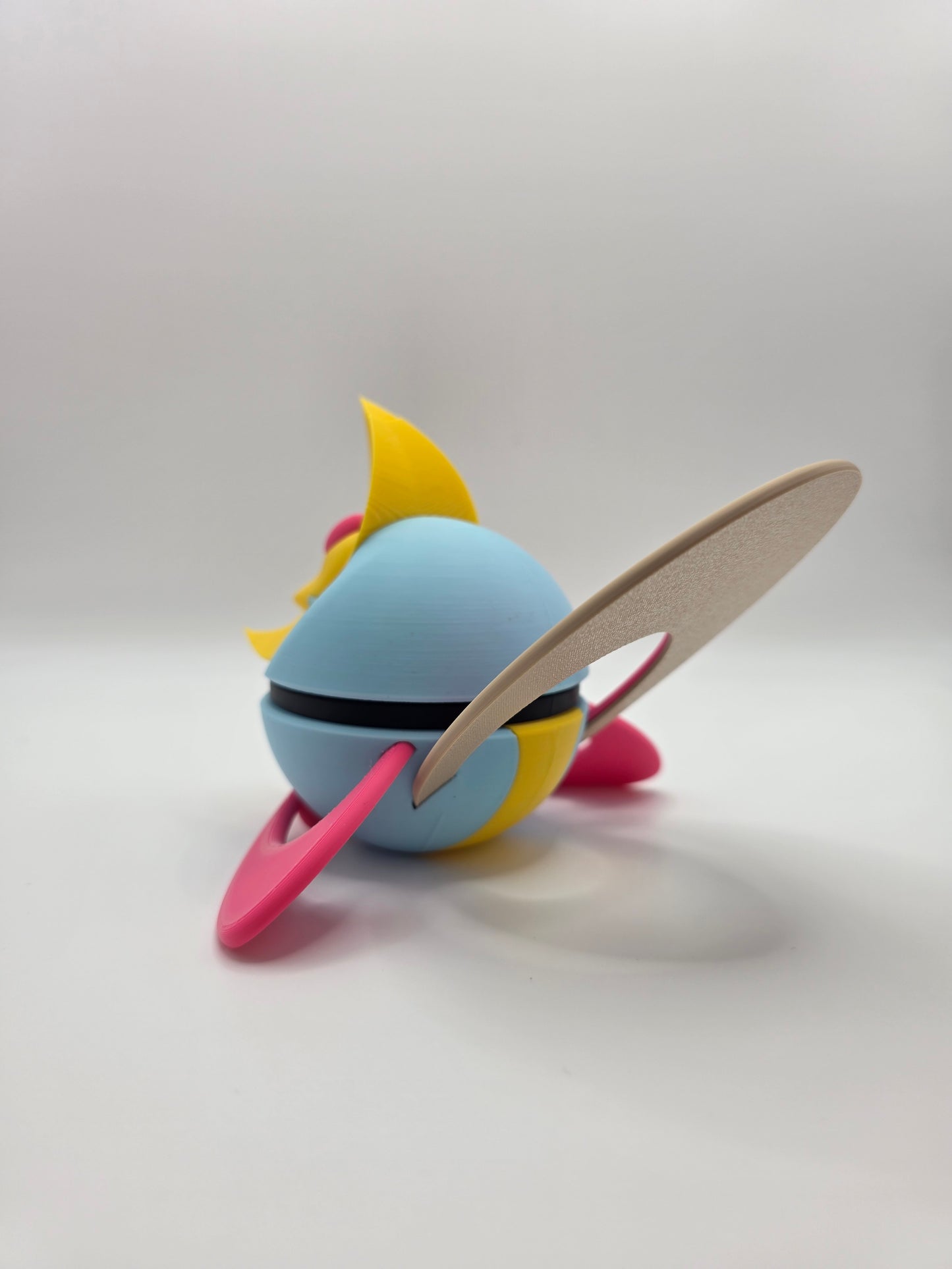 Character Design - 3D Printed Character Ball - Cresselia - Unique Display Collectible.