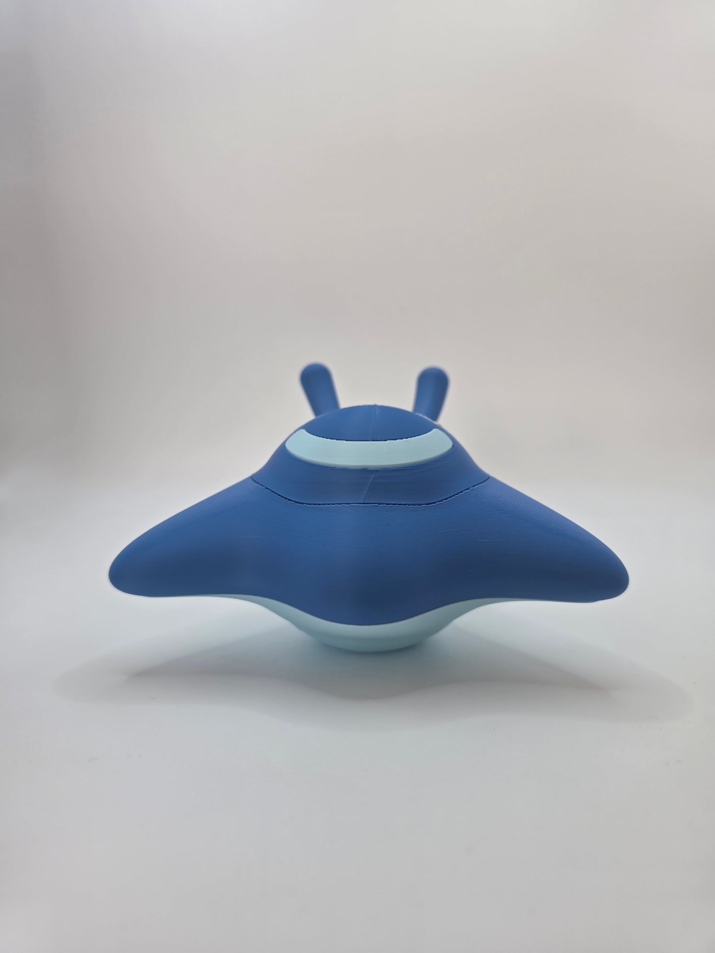 Character Design - 3D Printed Character Ball - Mantyke - Unique Display Collectible.