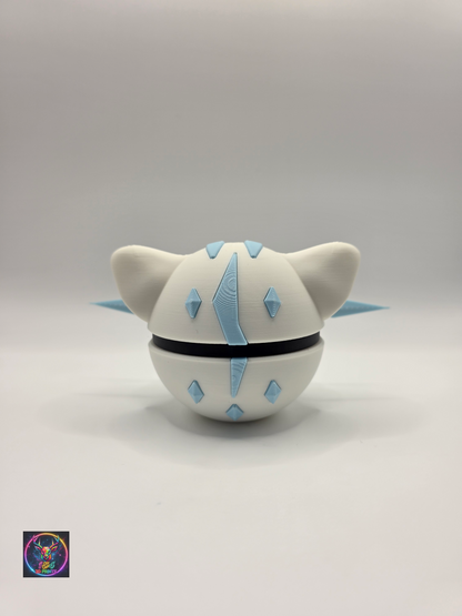 Character Design - 3D Printed Character Ball - Chien-Pao - Unique Display Collectible.