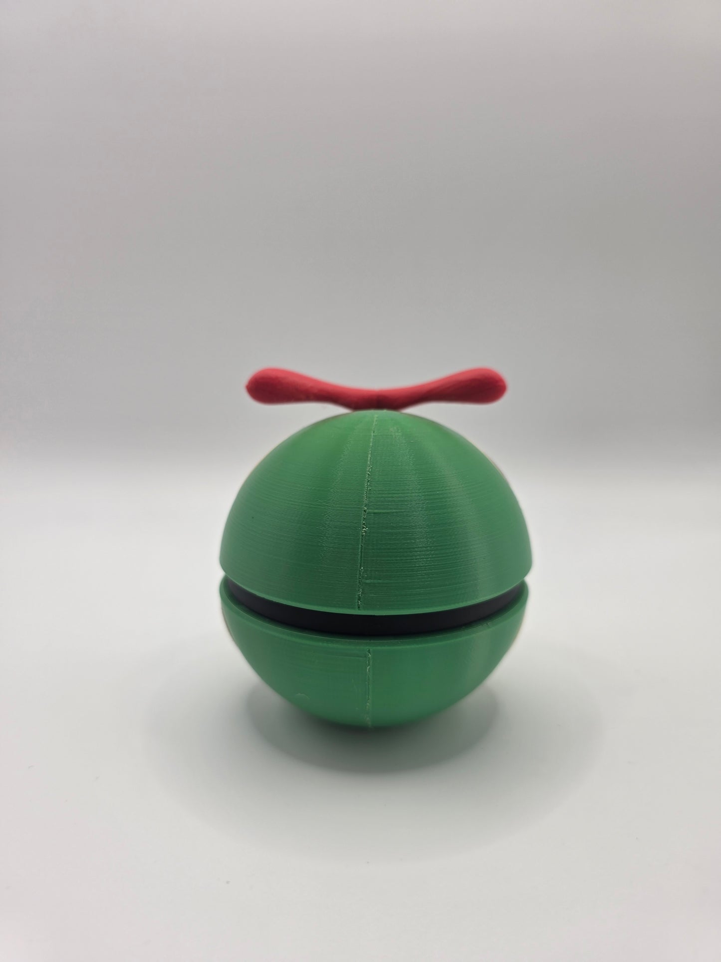 Character Design - 3D Printed Character Ball - Caterpie - Unique Display Collectible.