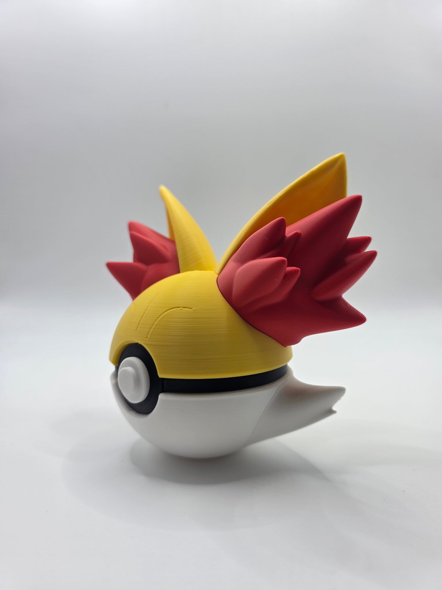 Character Design - 3D Printed Character Ball - Fennekin - Unique Display Collectible.