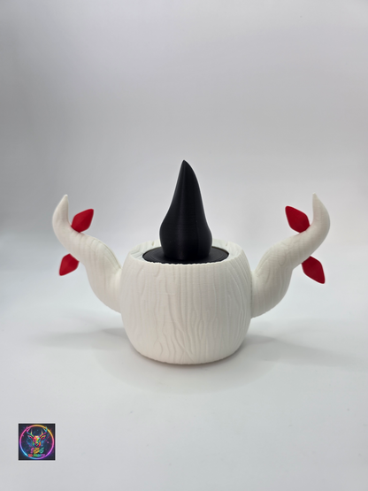 Character Design - 3D Printed Character Ball - Phantump - Unique Display Collectible.