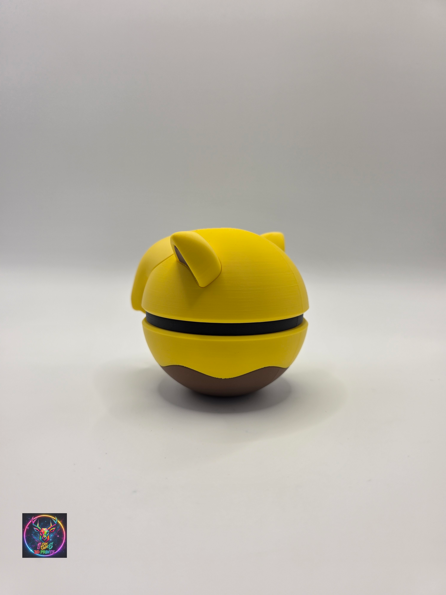Character Design - 3D Printed Character Ball - Drowzee - Unique Display Collectible.