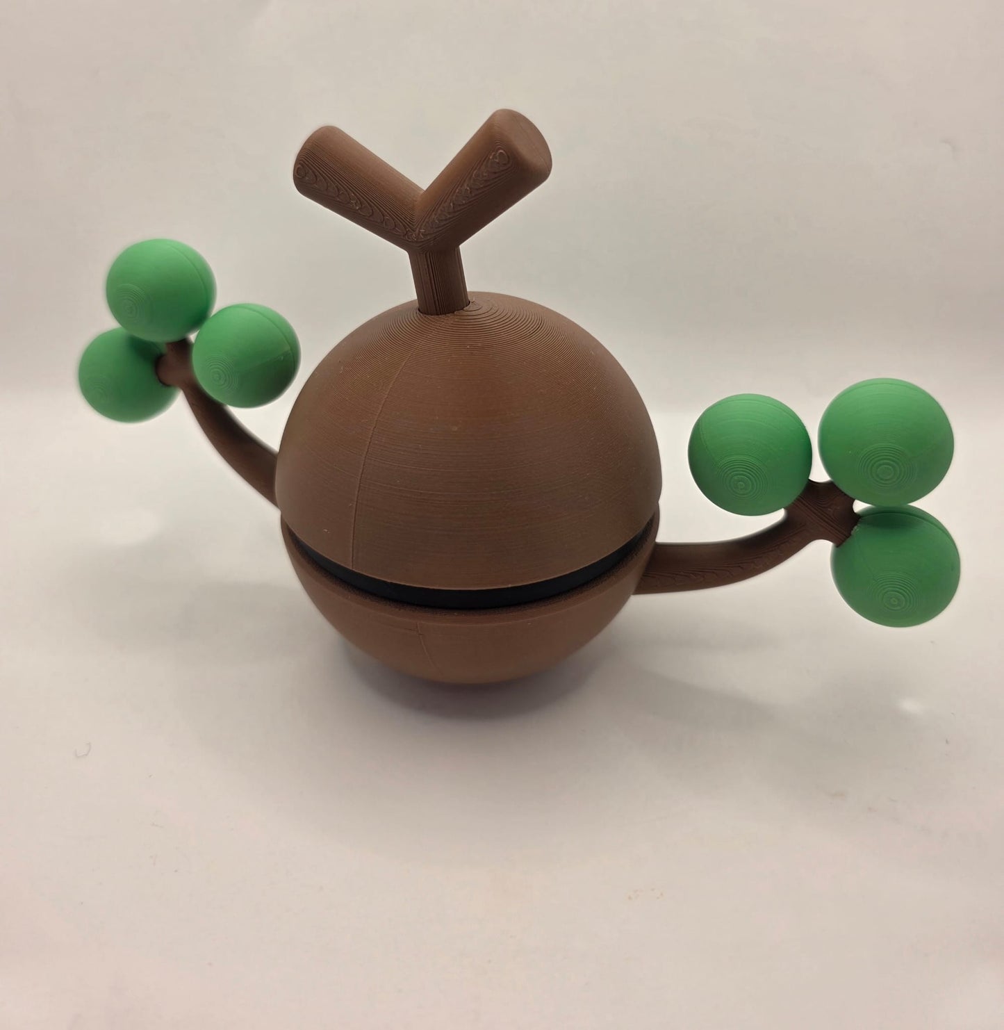 Pokemon Character Design - 3D Printed Pokeball - Sudowoodo - Exclusive Display Collectible.