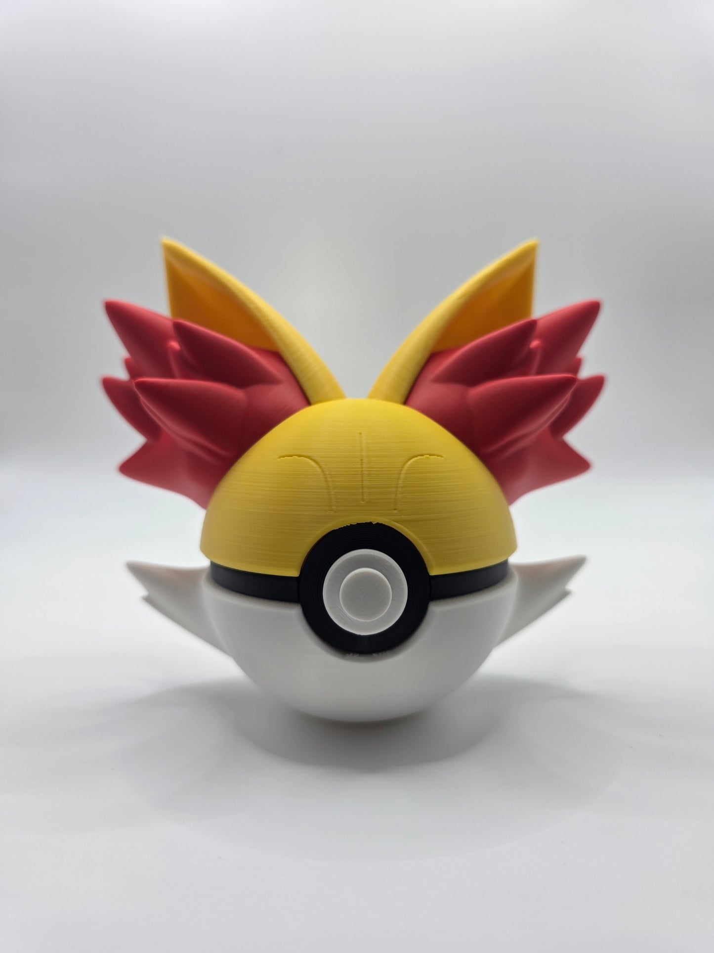 Character Design - 3D Printed Character Ball - Fennekin - Unique Display Collectible.