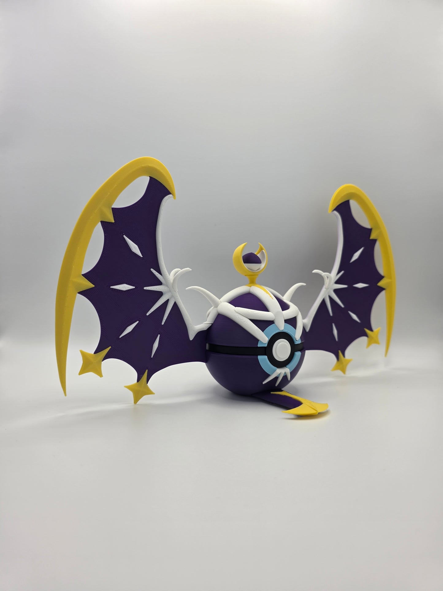 Character Design - 3D Printed Character Ball - Lunala - Unique Display Collectible.