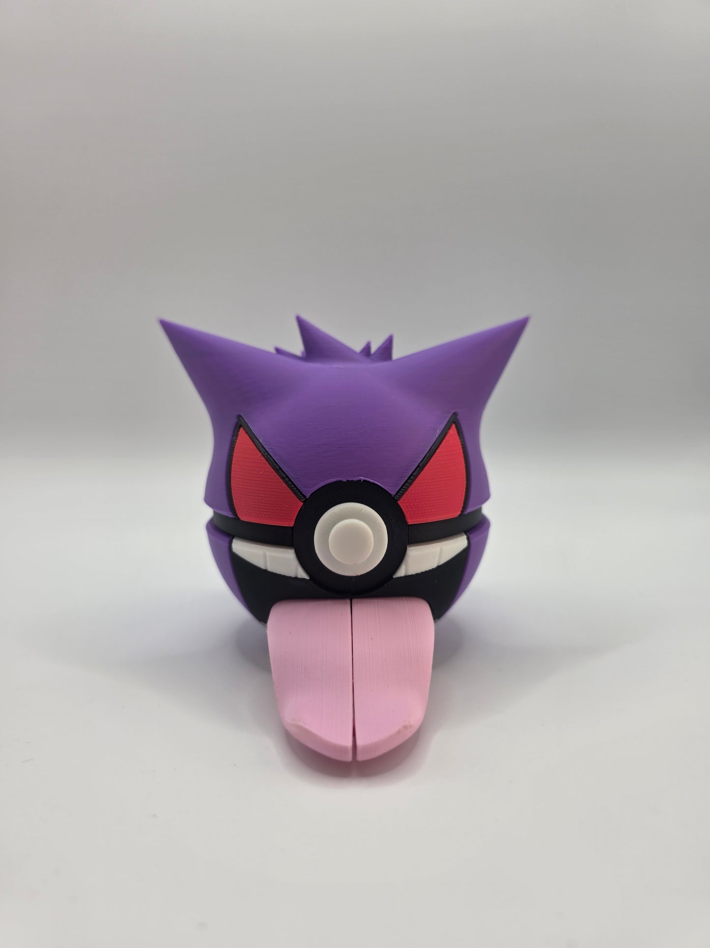 Character Design - 3D Printed Character Ball - Gengar - Unique Display Collectible.