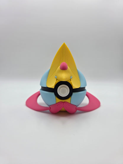 Character Design - 3D Printed Character Ball - Cresselia - Unique Display Collectible.