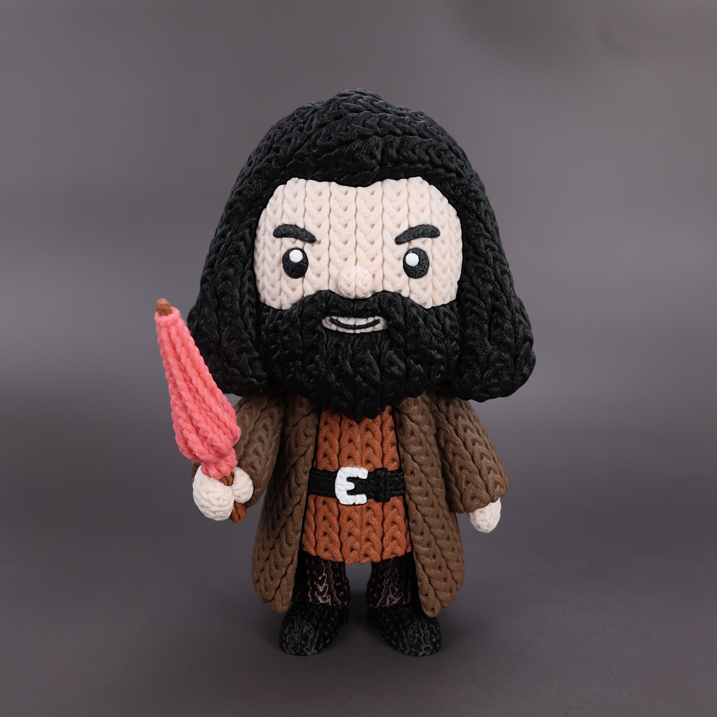 Knitted Design - 3D Printed Harry Potter and Friends Character Figures - Unique Display Collectible