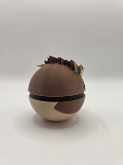 Character Design - 3D Printed Character Ball - Pidgey - Unique Display Collectible.