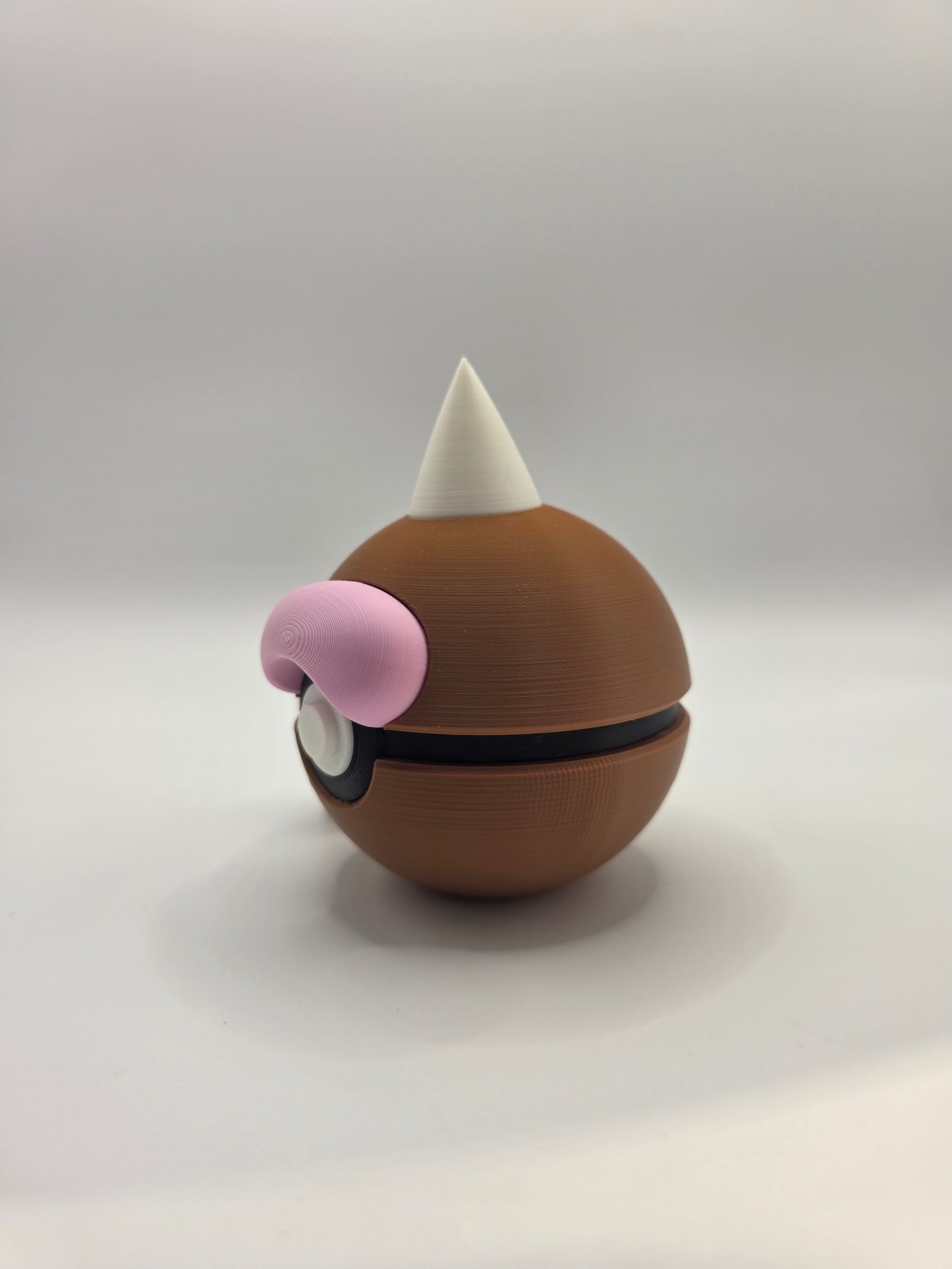 Character Design - 3D Printed Character Ball - Weedle - Unique Display Collectible.