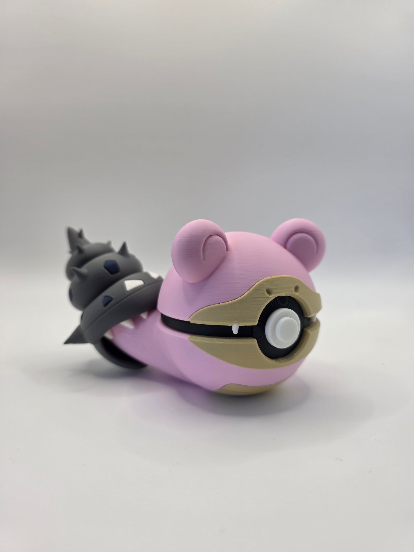 Character Design - 3D Printed Character Ball - Slowbro - Unique Display Collectible.