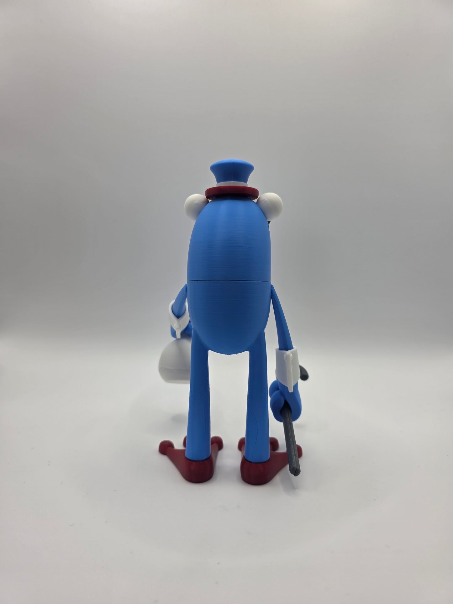 Fancy Pants Fly Frog – Articulated 3D Printed Modular Desk Toy Figurine