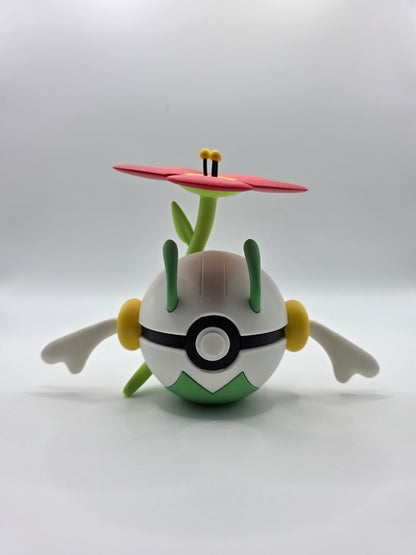 Character Design - 3D Printed Character Ball - Floette - Unique Display Collectible.