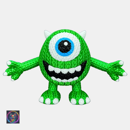 🧶Retro Knitted Closet Monster Buddies  - 3D Printed Closet Monster Collectible -