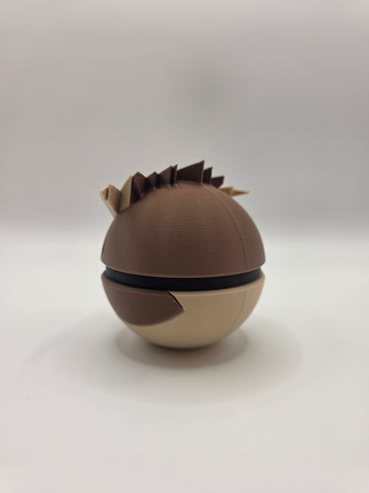 Character Design - 3D Printed Character Ball - Pidgey - Unique Display Collectible.