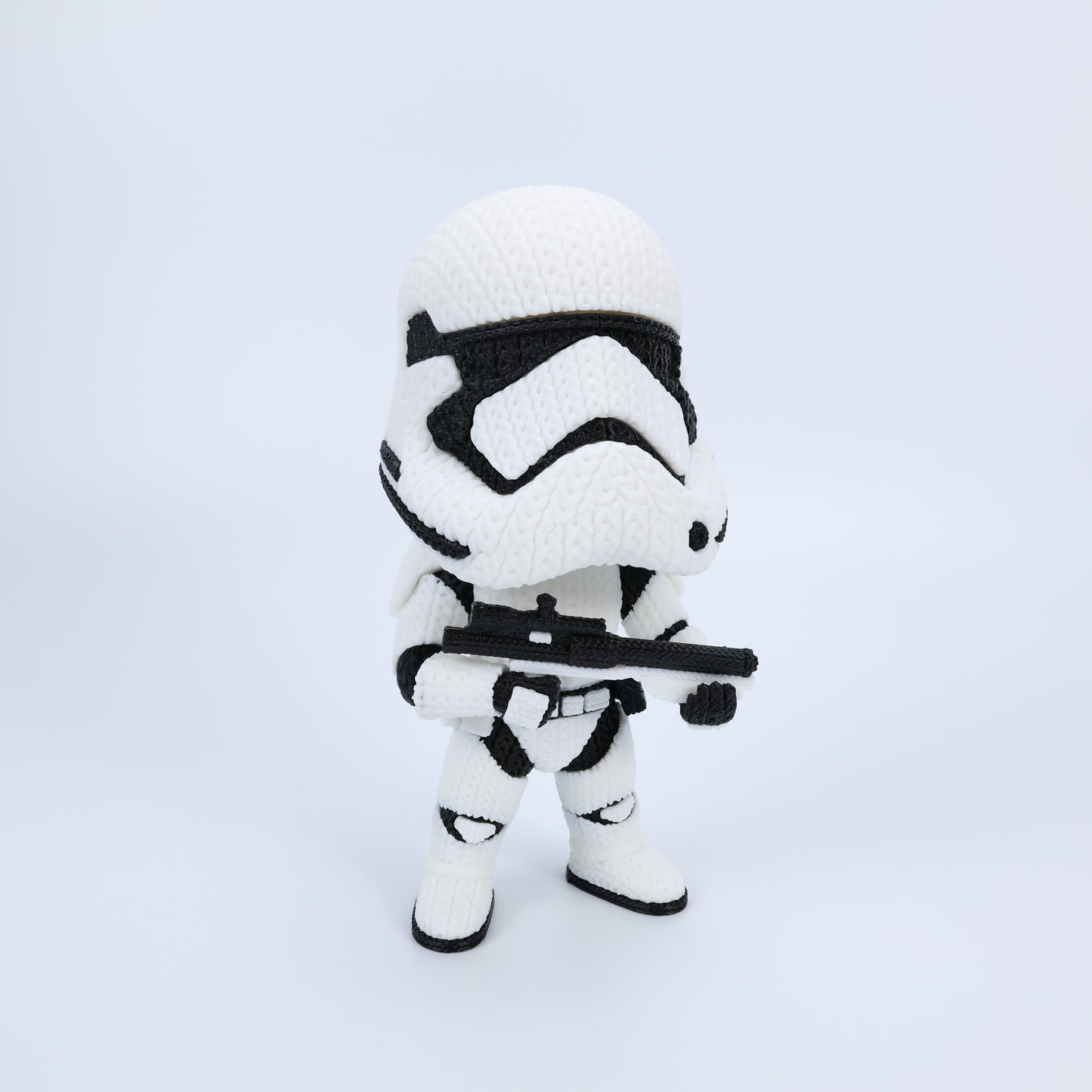 Knitted Design - 3D StarWars Inspired Character Figures - Unique Display Collectible