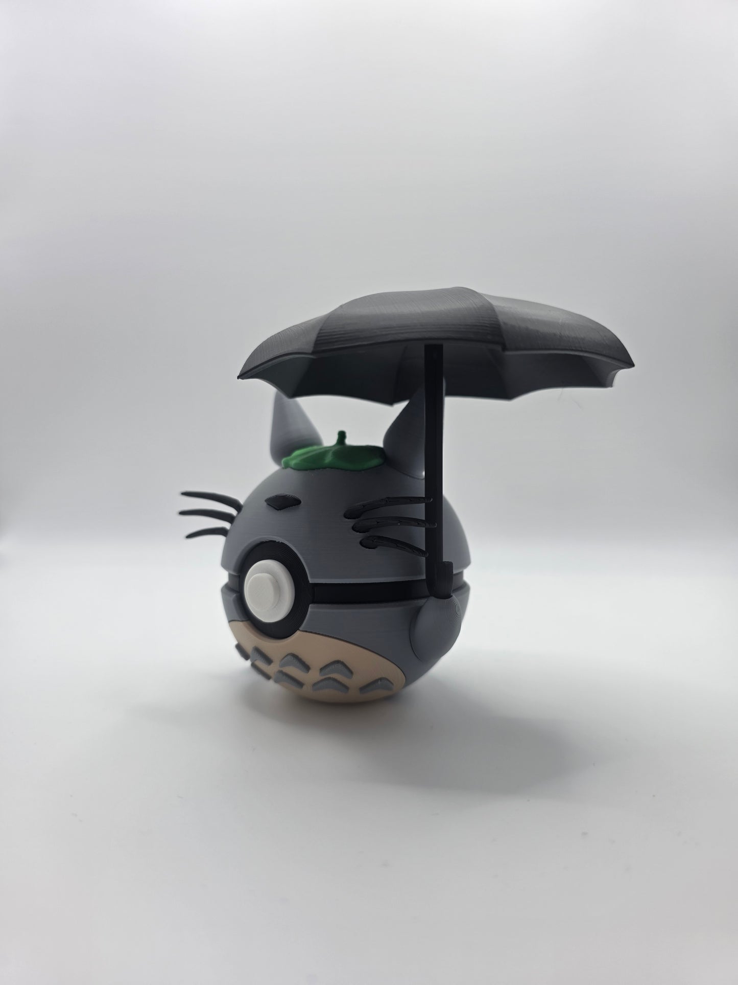 Character Design - 3D Printed Character Ball - Totoro - Unique Display Collectible.