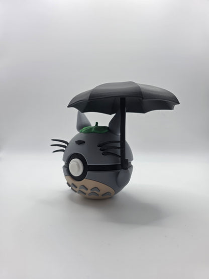 Character Design - 3D Printed Character Ball - Totoro - Unique Display Collectible.