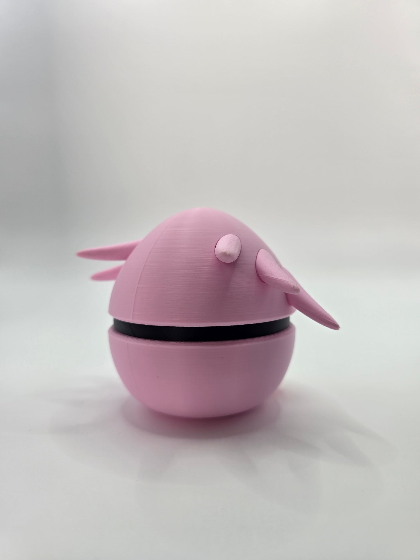Character Design - 3D Printed Character Ball - Chansey - Unique Display Collectible.