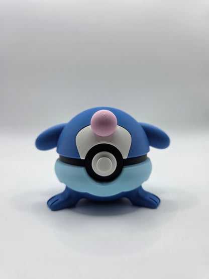 Character Design - 3D Printed Character Ball - Popplio - Unique Display Collectible.
