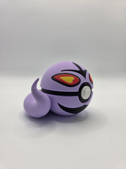 Character Design - 3D Printed Character Ball - Arbok - Unique Display Collectible.