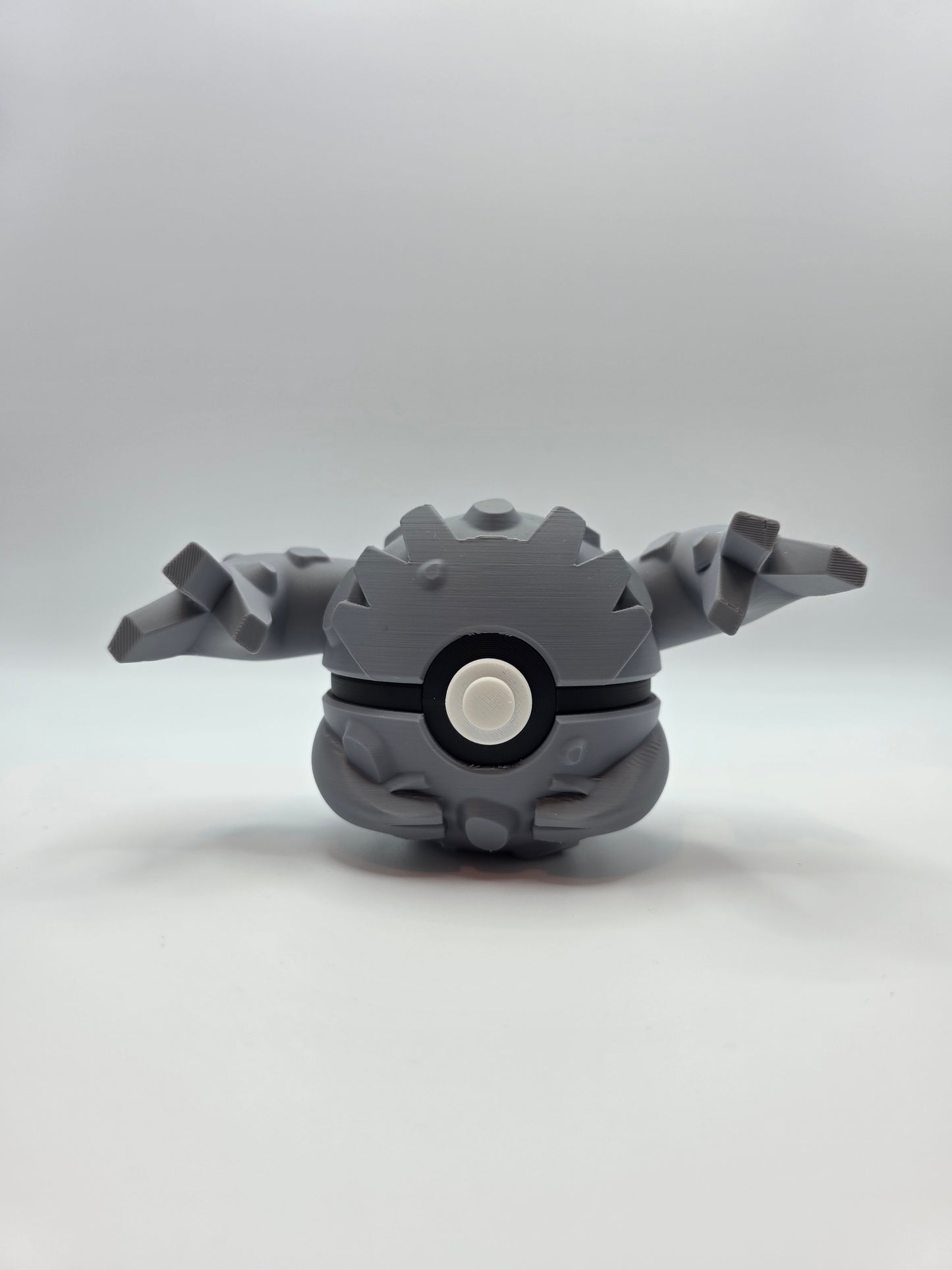 Character Design - 3D Printed Character Ball - Graveler - Unique Display Collectible.