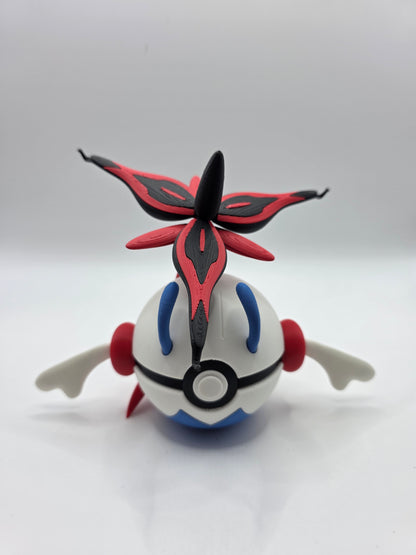 Character Design - 3D Printed Character Ball - Eternal Floette - Unique Display Collectible.