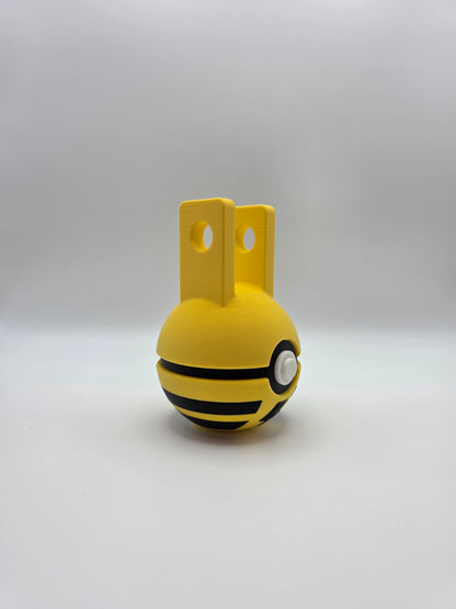 Character Design - 3D Printed Character Ball - Elekid - Unique Display Collectible.
