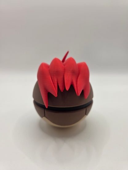 Character Design - 3D Printed Character Ball - Pidgeotto - Unique Display Collectible.