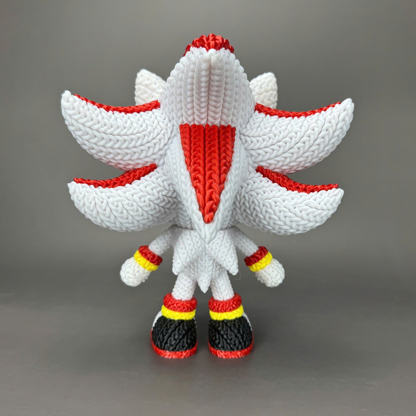 Sonic & Friends- 3D Printed Knitted Design Figures- Unique Display Fan Art Collectibles