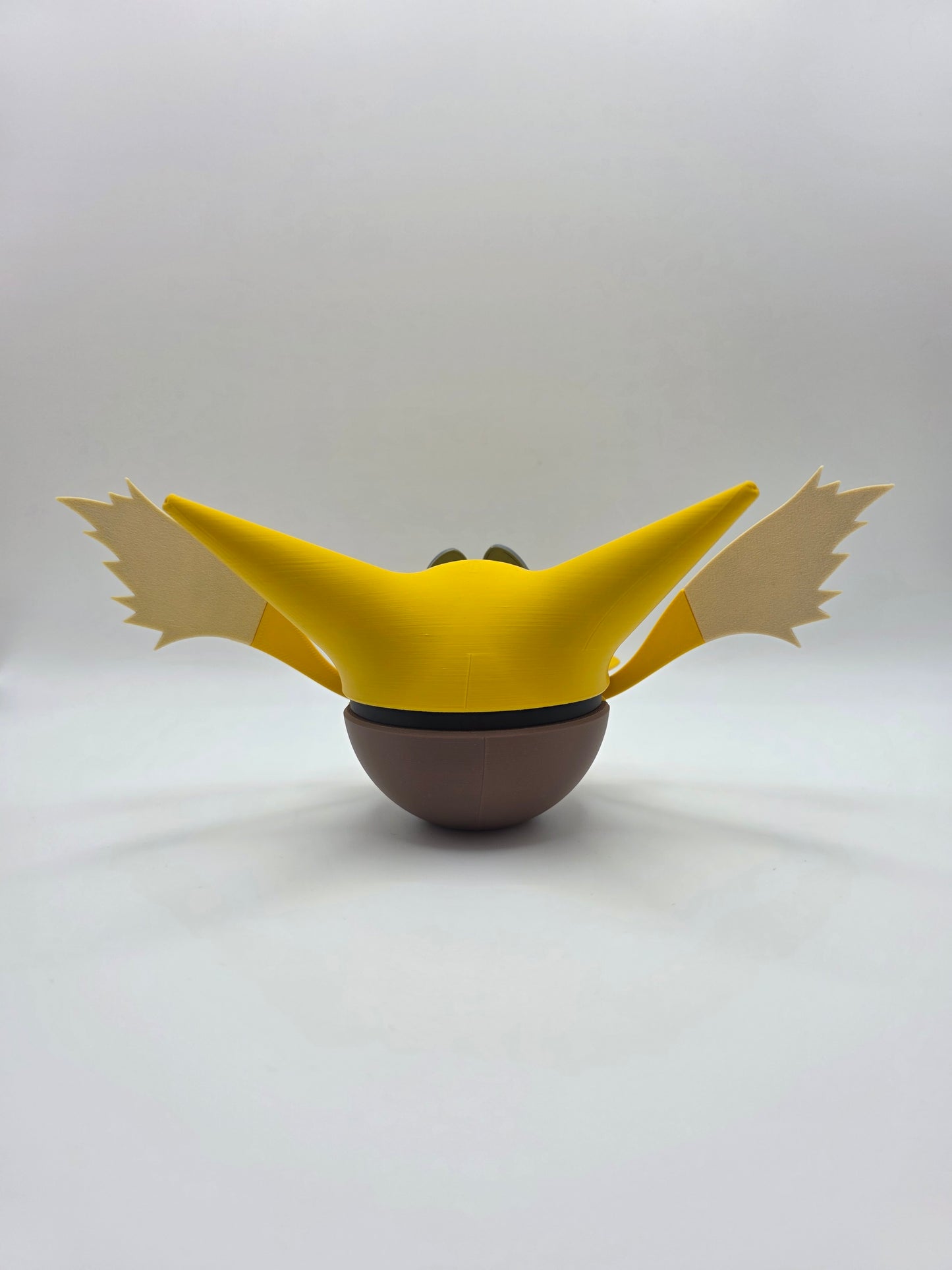 Character Design - 3D Printed Character Ball - Alakazam - Unique Display Collectible.