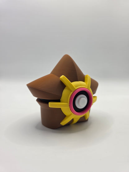 Character Design - 3D Printed Character Ball - Staryu - Unique Display Collectible.