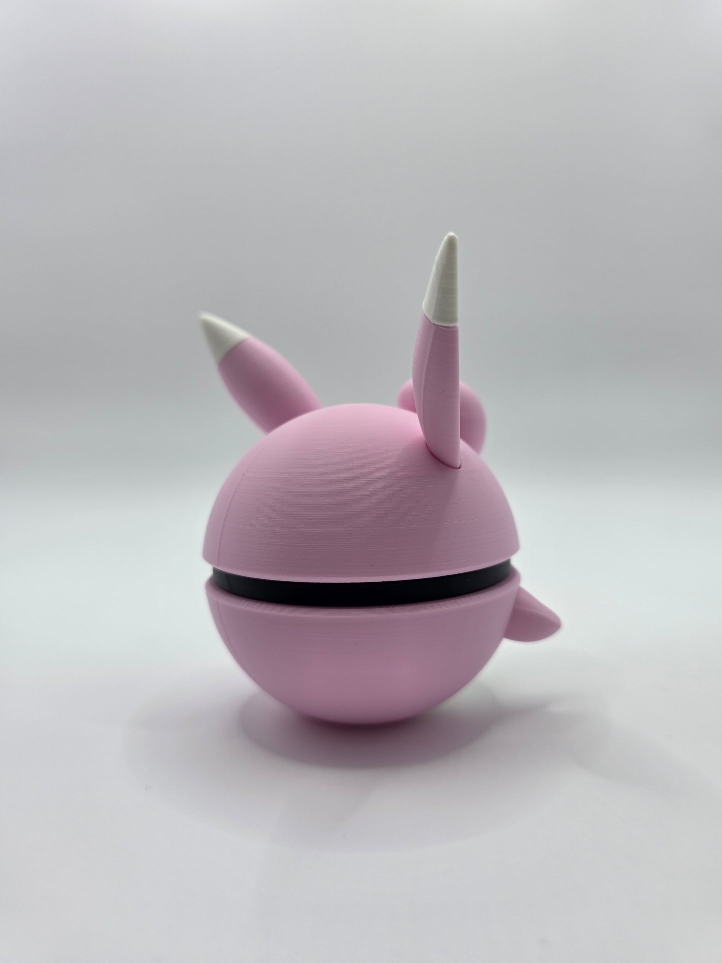 Character Design - 3D Printed Character Ball - Wigglytuff - Unique Display Collectible.