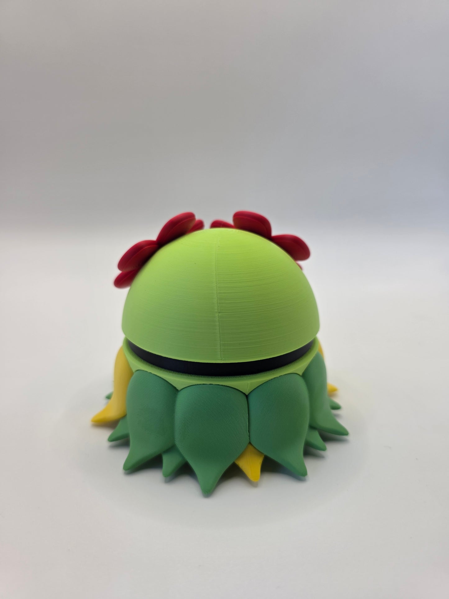 Character Design - 3D Printed Character Ball - Bellossom - Unique Display Collectible.