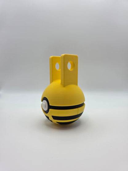 Character Design - 3D Printed Character Ball - Elekid - Unique Display Collectible.