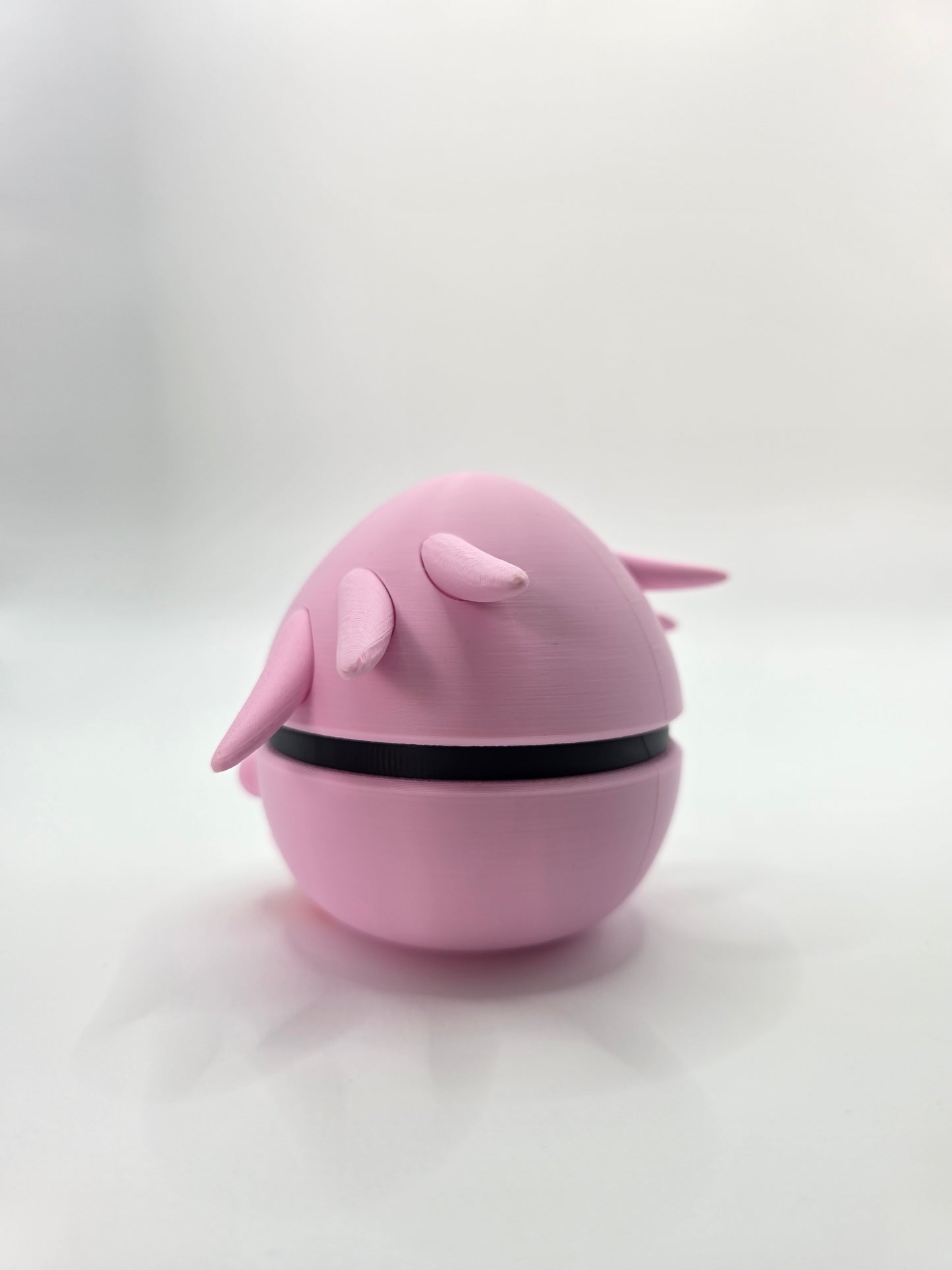Character Design - 3D Printed Character Ball - Chansey - Unique Display Collectible.