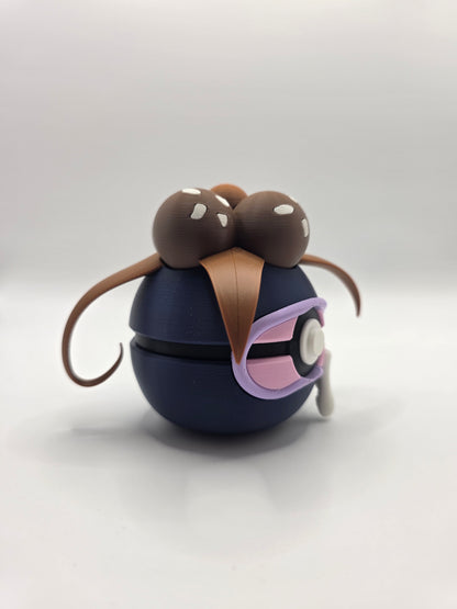 Character Design - 3D Printed Character Ball - Gloom - Unique Display Collectible.