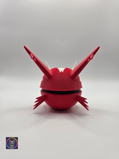 Character Design - 3D Printed Character Ball - Latias - Unique Display Collectible.