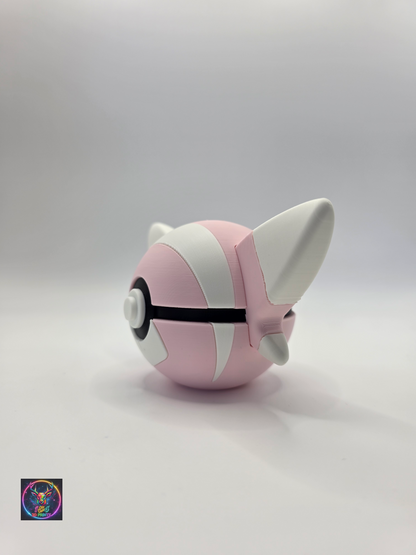 Character Design - 3D Printed Character Ball - Stufful - Unique Display Collectible.