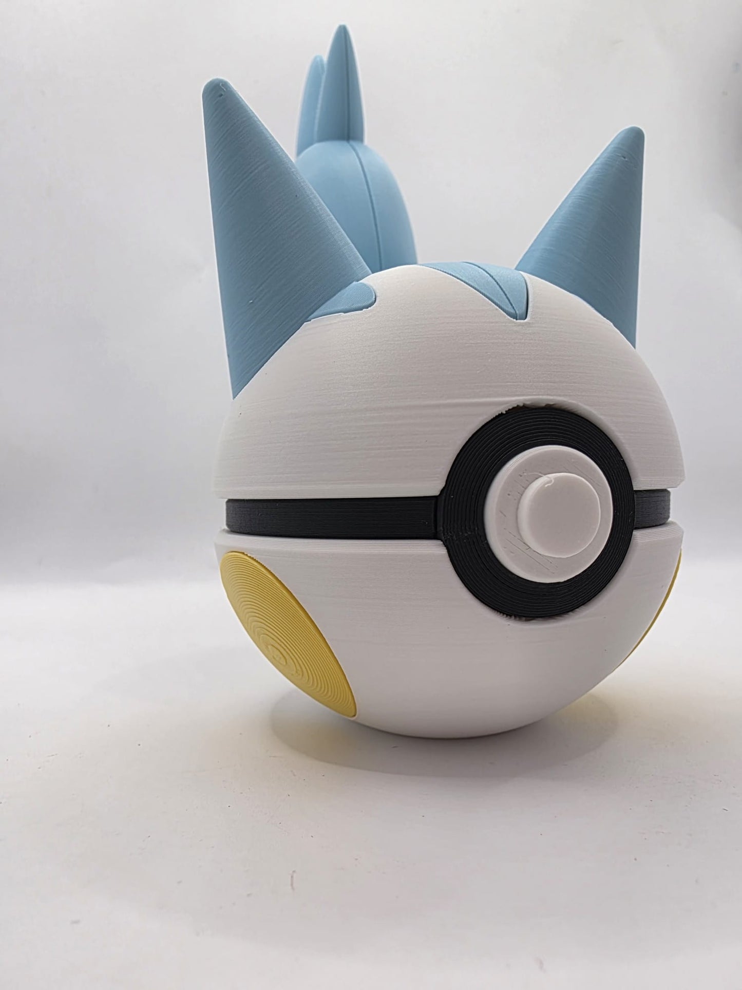 Pokemon Character Design - 3D Printed Pokeball - Pachirisu - Exclusive Display Collectible.