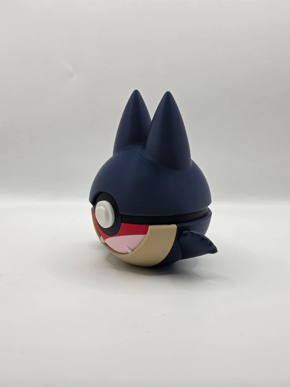 Character Design - 3D Printed Character Ball - Munchlax - Unique Display Collectible.