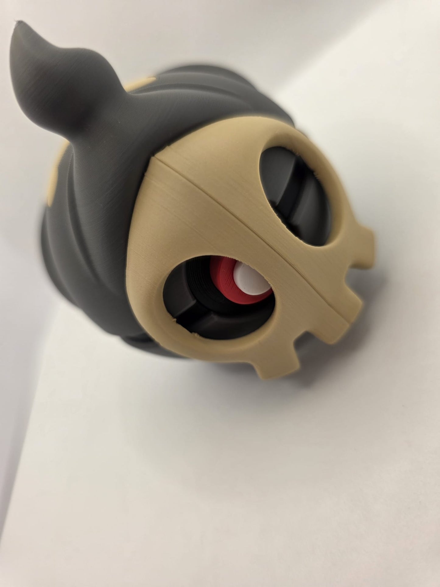 Pokemon Character Design - 3D Printed Pokeball - Duskull - Exclusive Display Collectible.