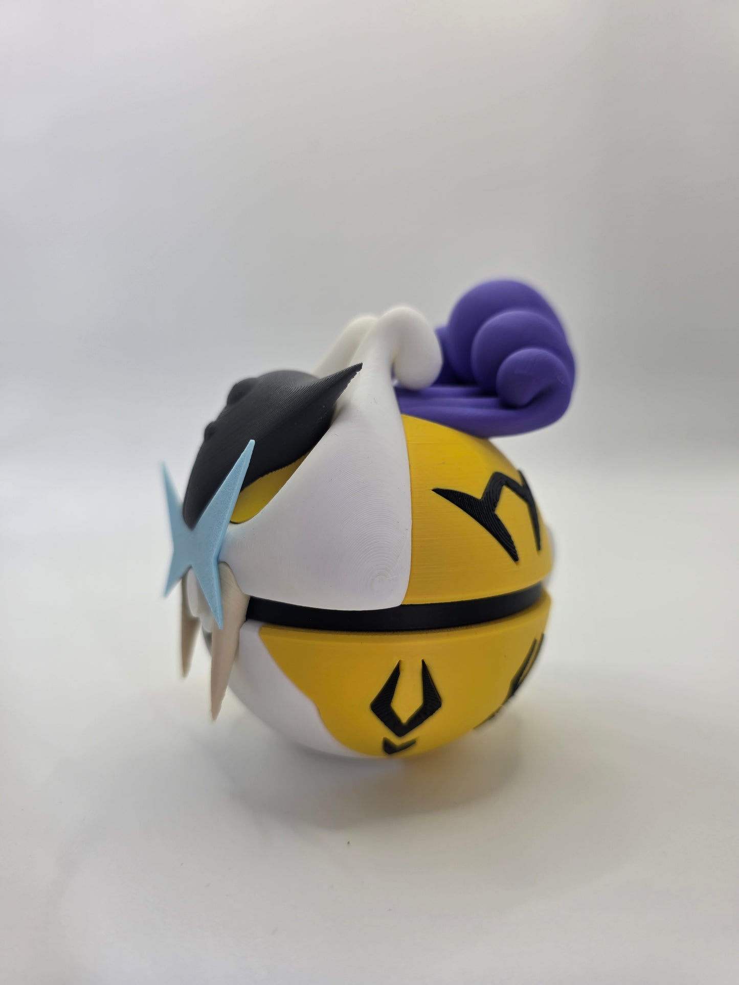 Character Design - 3D Printed Character Ball - Raikou - Unique Display Collectible.