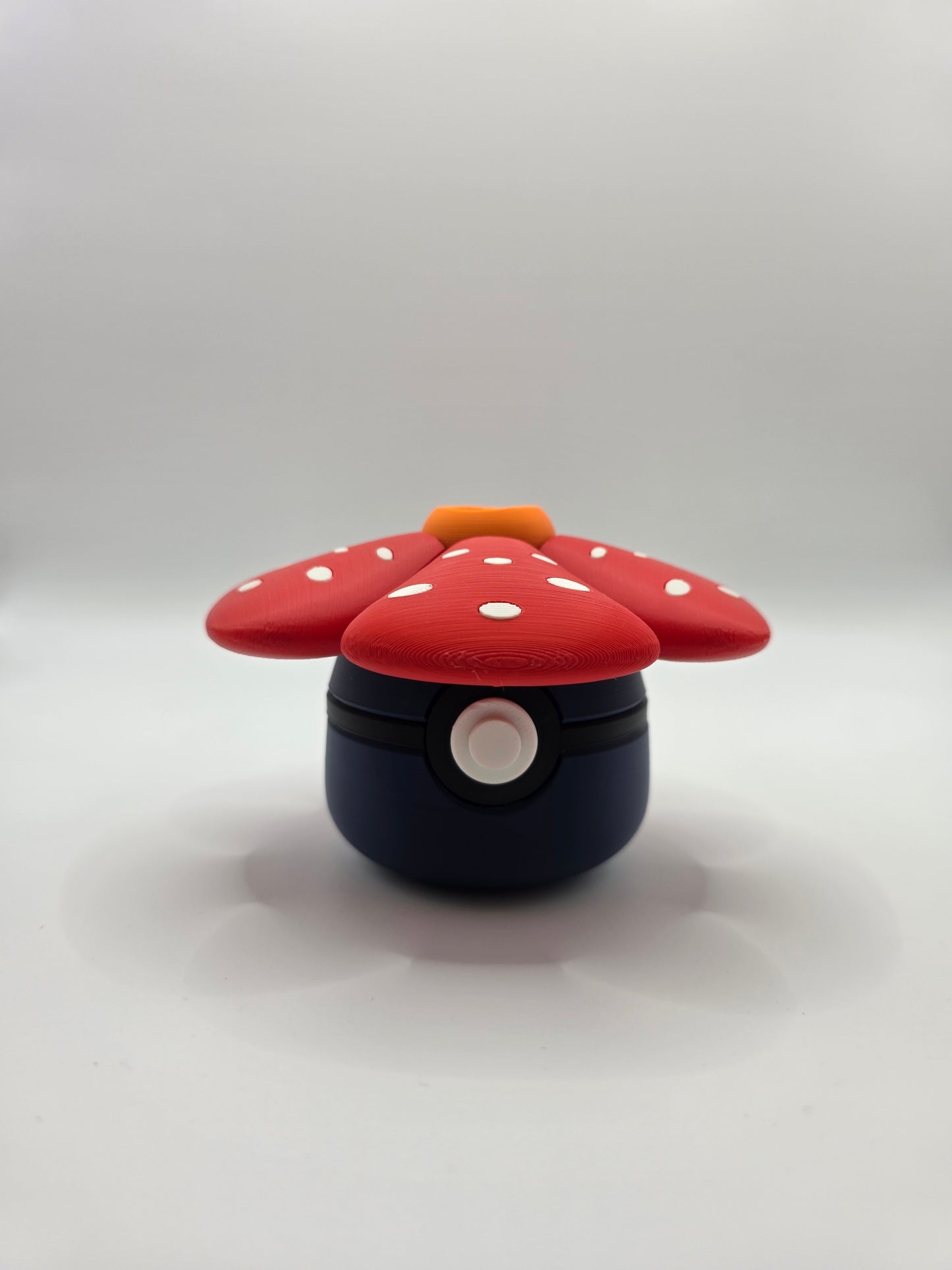 Character Design - 3D Printed Character Ball - Vileplume - Unique Display Collectible.