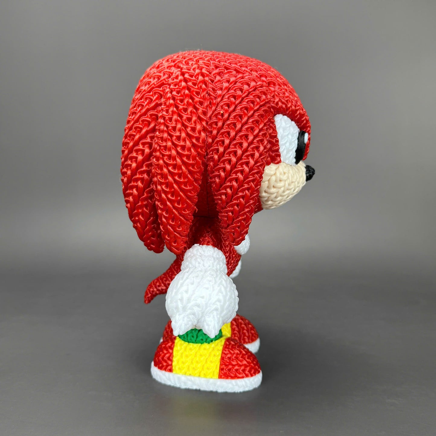 Sonic & Friends- 3D Printed Knitted Design Figures- Unique Display Fan Art Collectibles