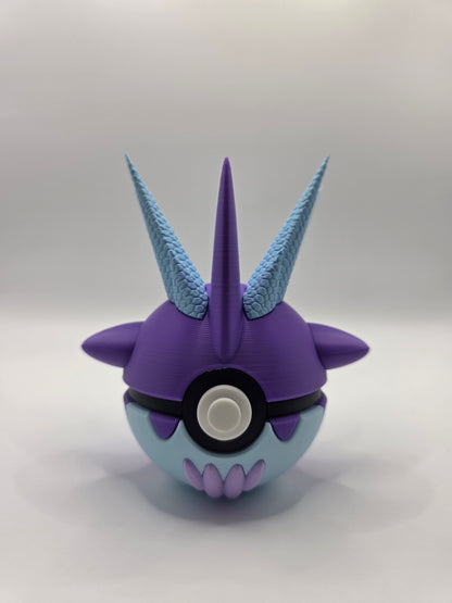 Character Design - 3D Printed Character Ball - Toxtricity Low Key Form- Unique Display Collectible.