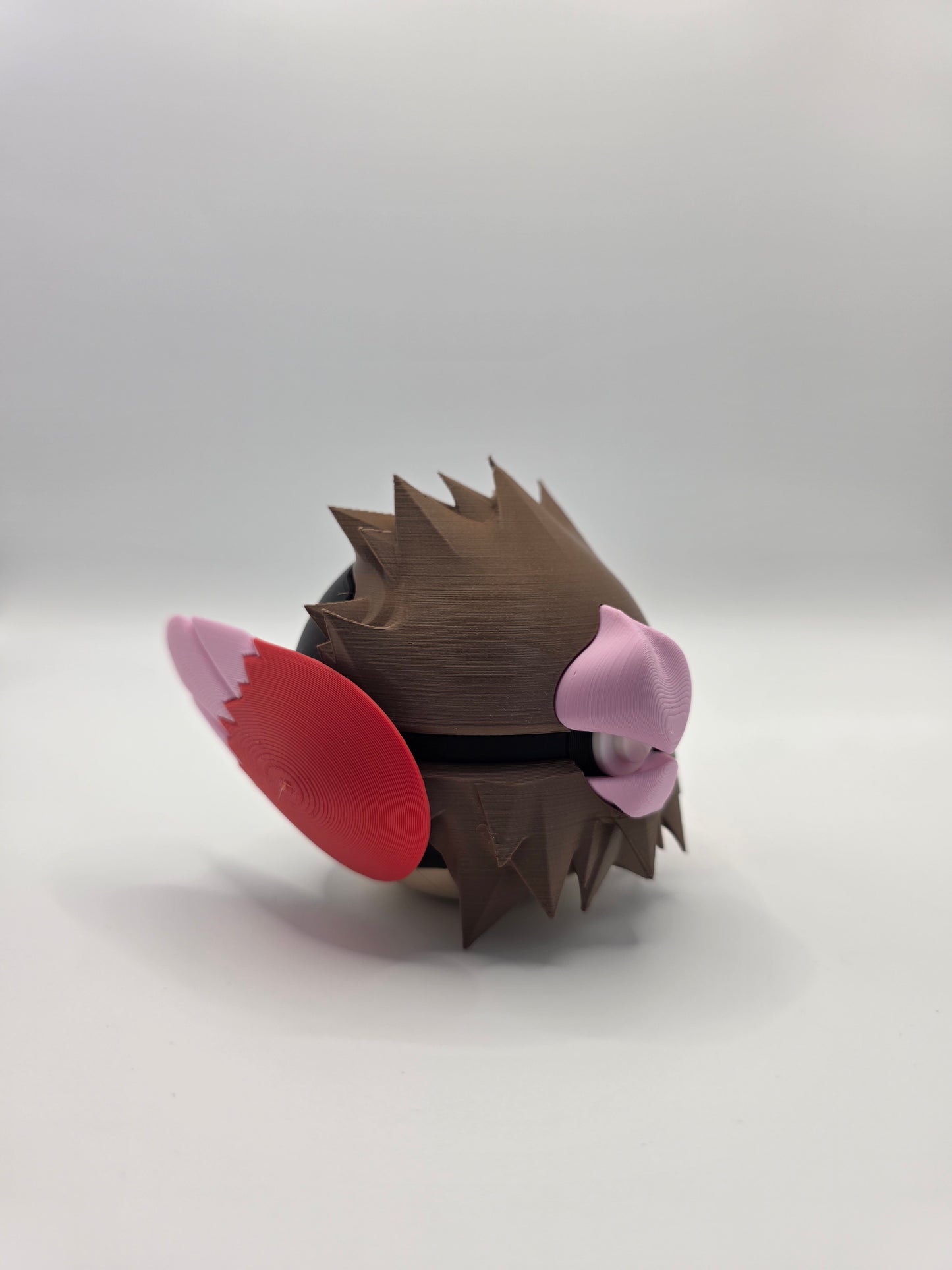 Character Design - 3D Printed Character Ball - Spearow - Unique Display Collectible.
