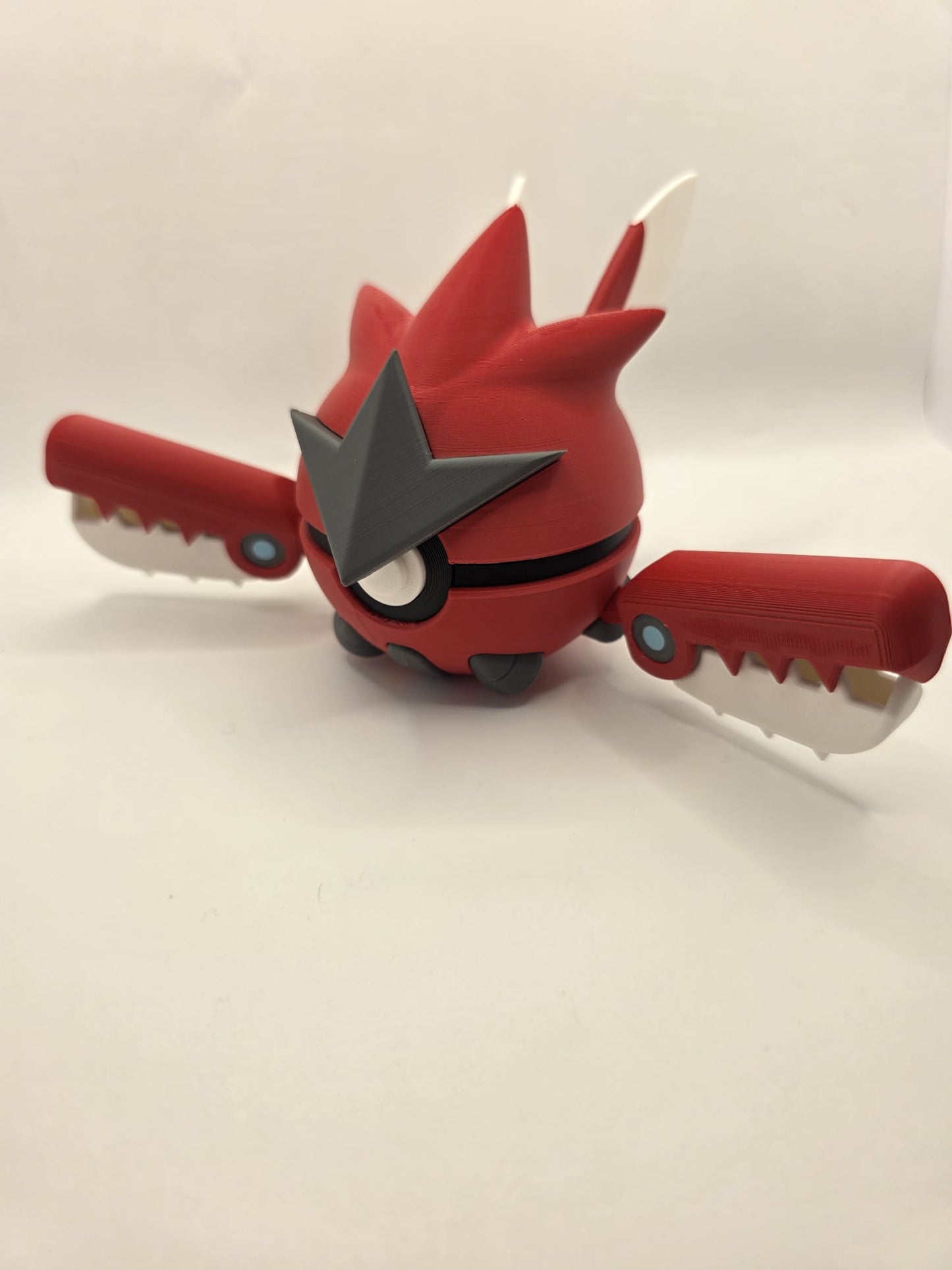 Pokemon Character Design - 3D Printed Pokeball - Mega Scizor - Exclusive Display Collectible.